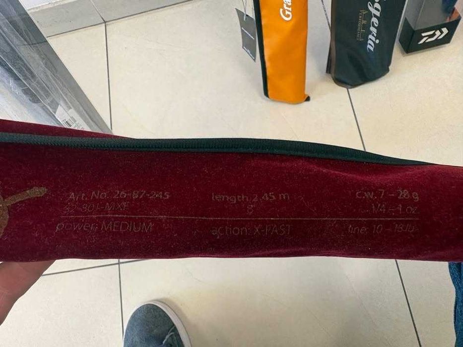 Въдици и макара.