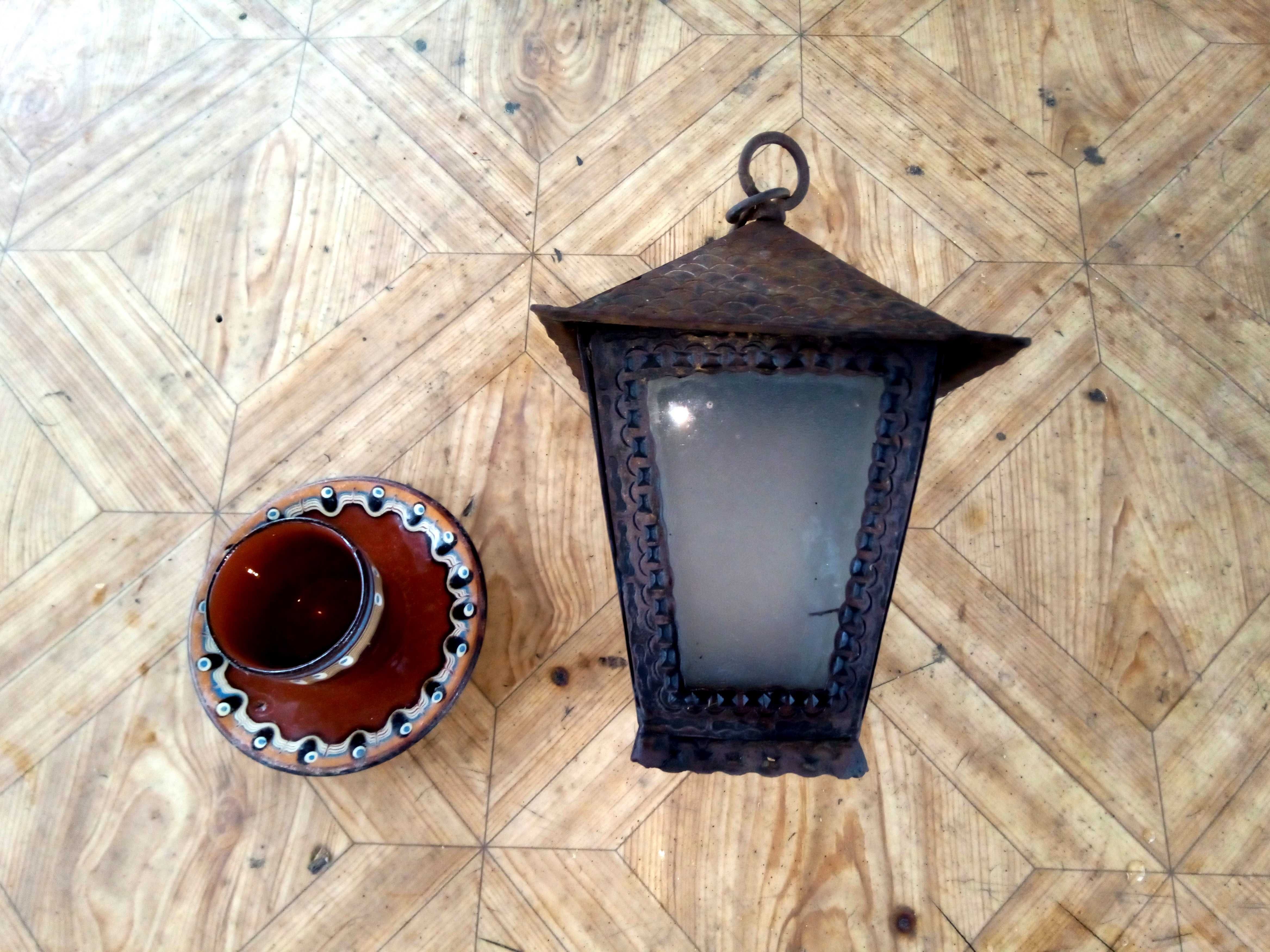 Винтидж лампа ”Фенер” за механа, бит, арт