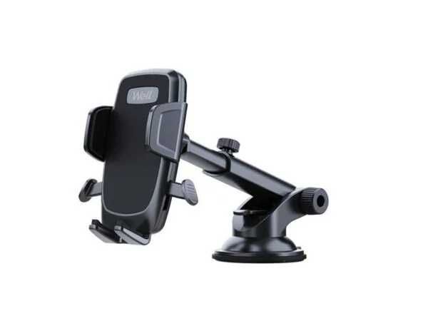 Suport auto pentru telefon cu ventuza magnetic