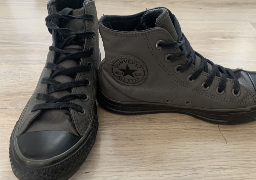 Converse кожени кецове