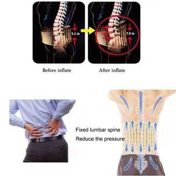Бесплатная доставка. Надувной поясной ремень для декомпрессии.175