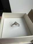 Inel cu diamante Coriolan 14 k aur alb