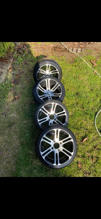 Джанти за АТВ 4x100 със спортни гуми 14 цола