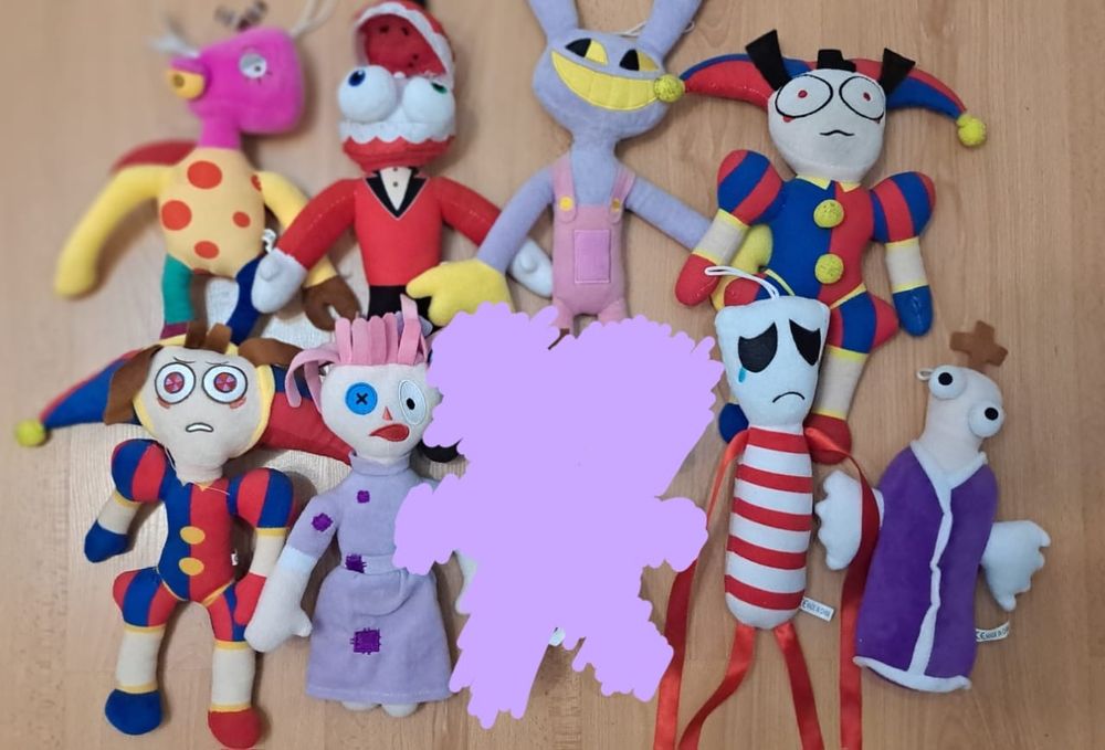 Набор из 8 игрушек по УЦЦ(Удивительный цифровой цирк)