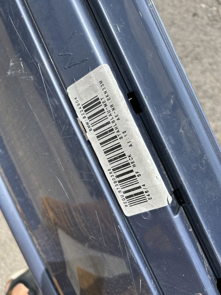 Задна броня BMW 3 E46