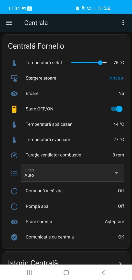 FOXconnect- interfață control de la distanță pentru centrale pe peleți