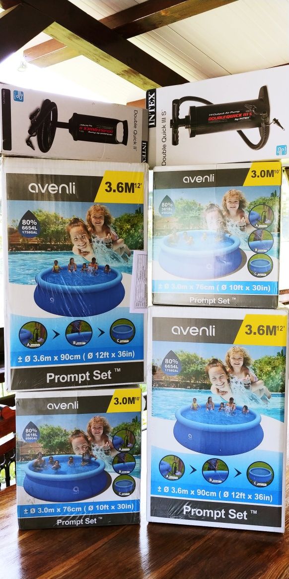Piscine 3M+pompa! Promoție!