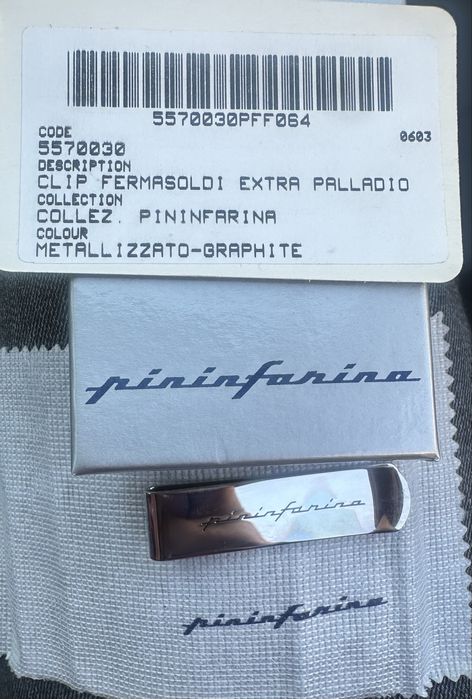 Pininfarina щипка за пари