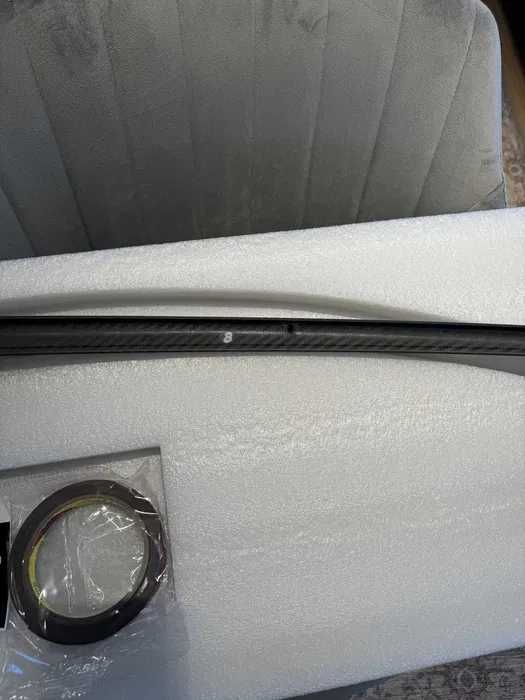 Карбонов Спойлер За Tesla Model 3/ Y/ Highland ИСТИНСКИ КАРБОН