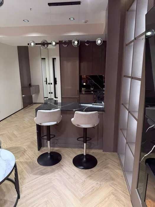 NRG U Tower 2 комнатная ЕВРО ремонт 53м2, мебель и техника