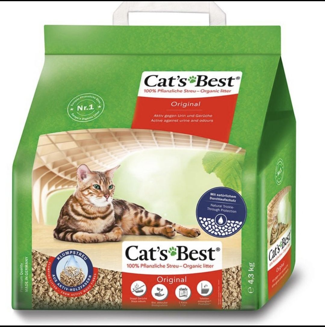 Vand nisip Cat's best 10 l/4.3 kg