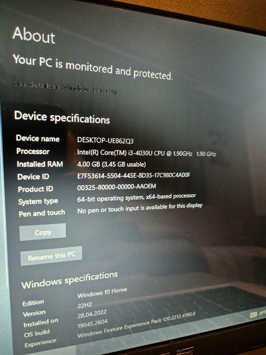 Laptop asus puțin folosit