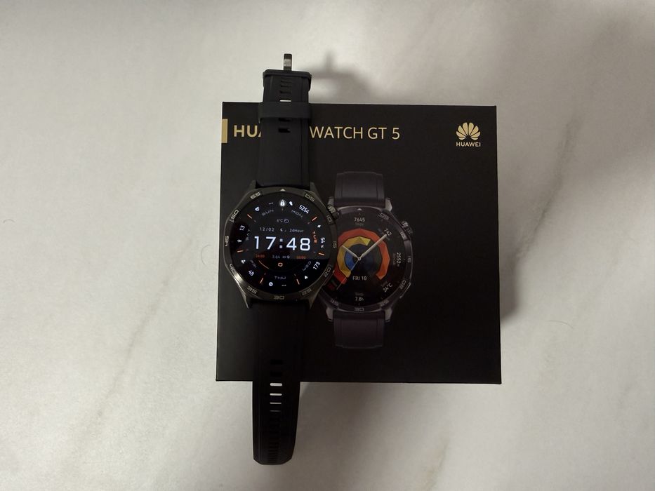 Smartwatch Huawei Watch GT5 Black | Garantie