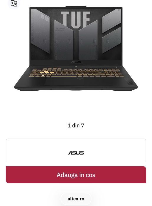 Laptop asus tuf gaming