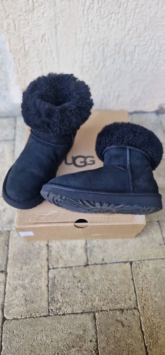 Ugg classic short ll, negru, 36