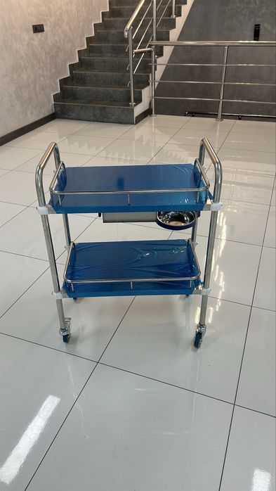 Манипуляционная медицинская тележка Тележка из нержавеющей стали