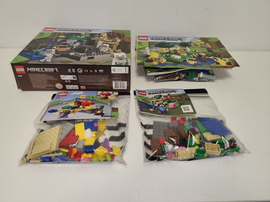 Lego Minecraft set 4 buc