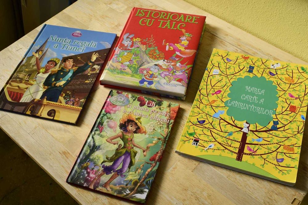 Carti Copii - Istorioare talc Labirint Zana Lili Nunta Tianei Disney