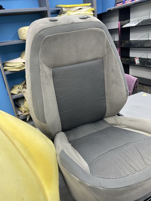 Реставрация сиденья автомобиля и химчистка