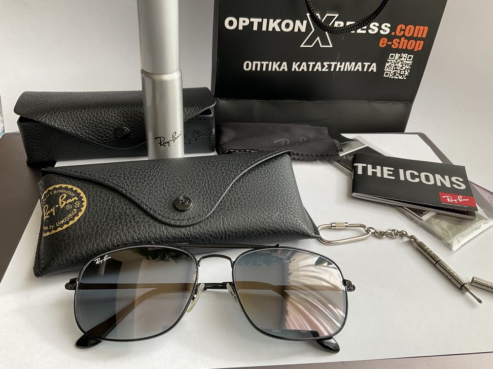 Ochelari Ray Ban originali , model Colonel si kit intretinere