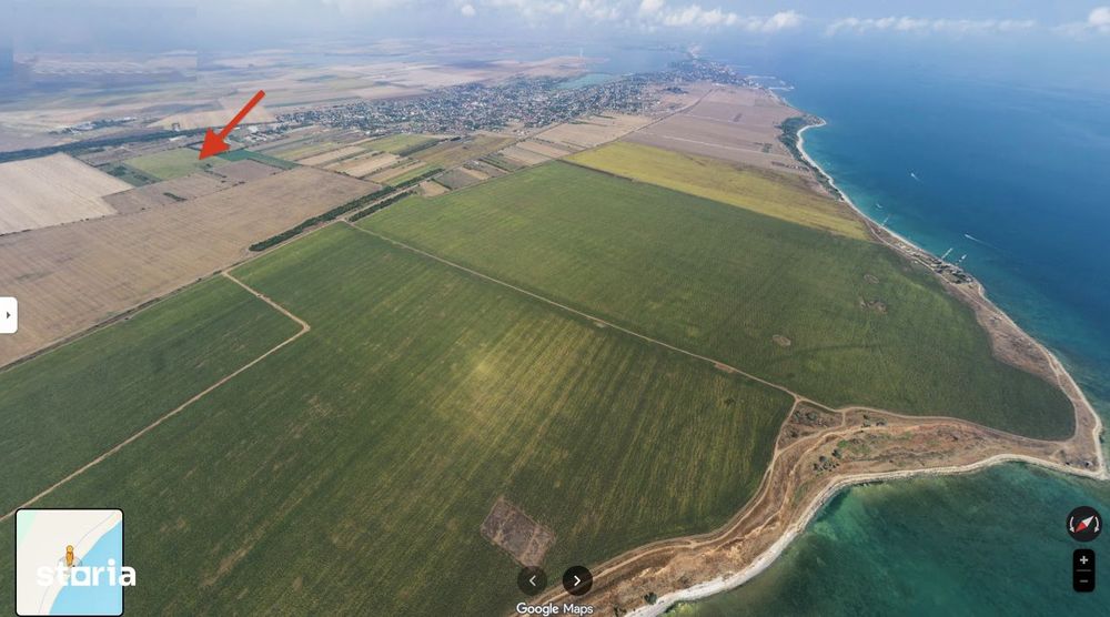 Teren intravilan 475 mp in Tuzla - loturi disponibile langa statiunea