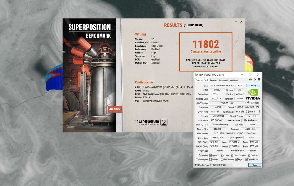 Placa video Gainward GeForce RTX 2060 SUPER Ghost 8GB GDDR6 256-bit