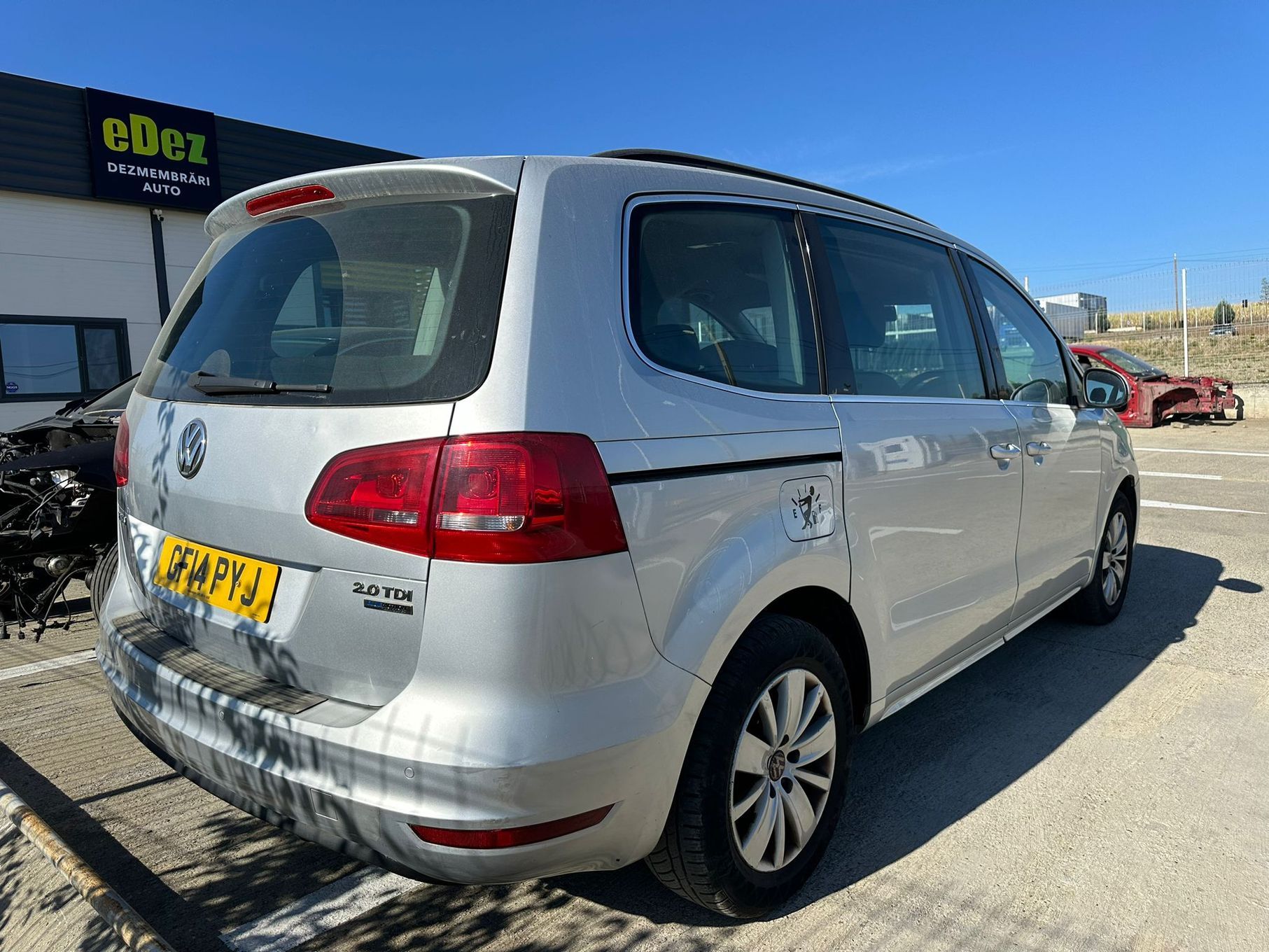 Dezmembrez / Dezmembrari / Piese / Accesorii Vw sharan gri 2014 2.0 tdi CFFB , cutie DSG PPW