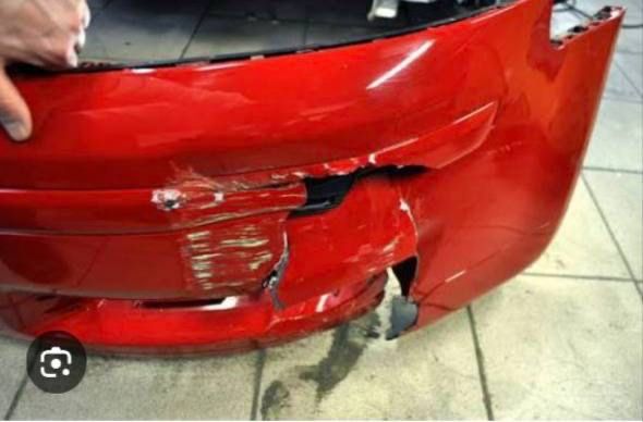 Бамфер фары ремонт пластмас