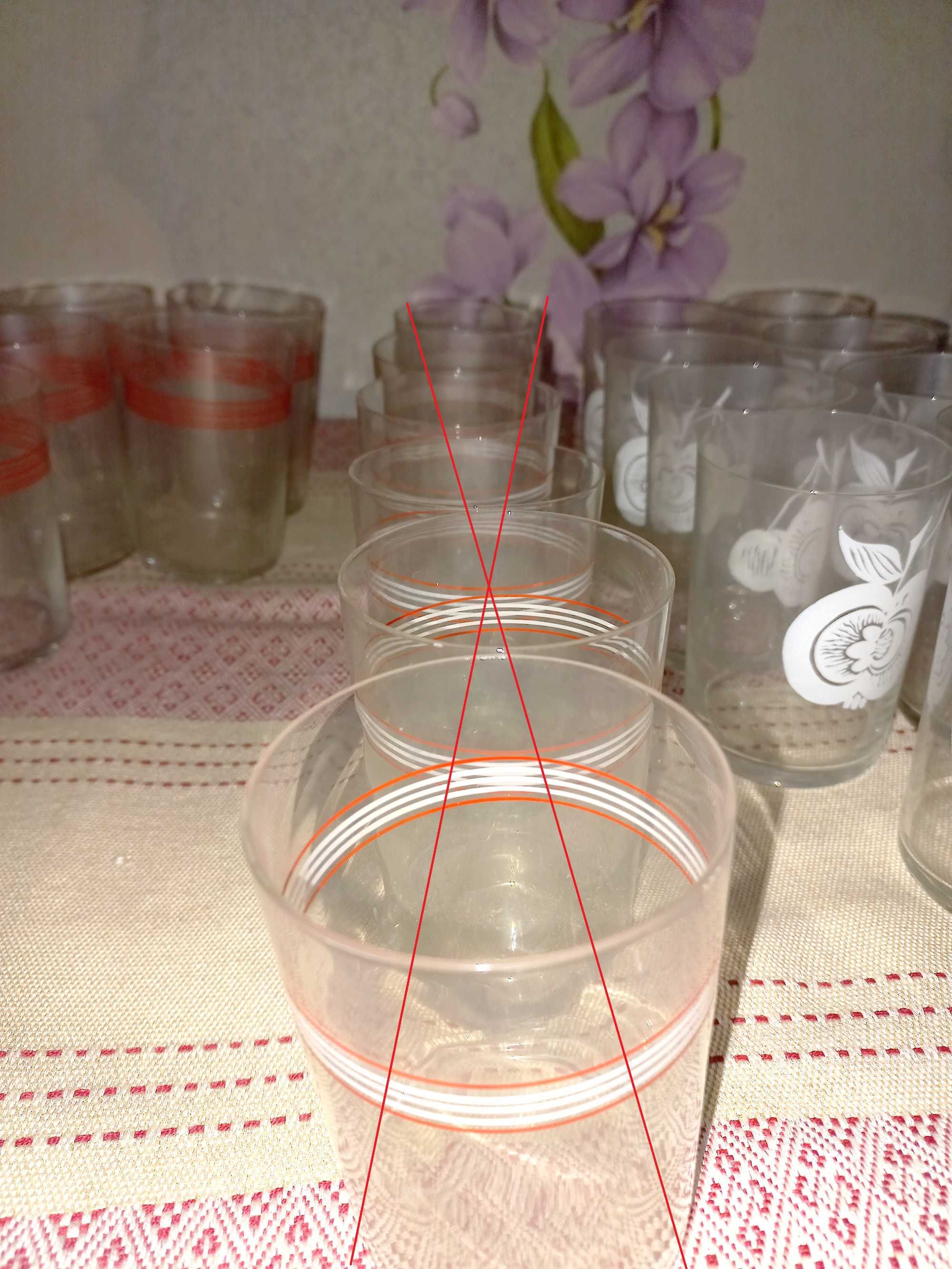 Стаканы новые из СССР / Ретро / Винтаж