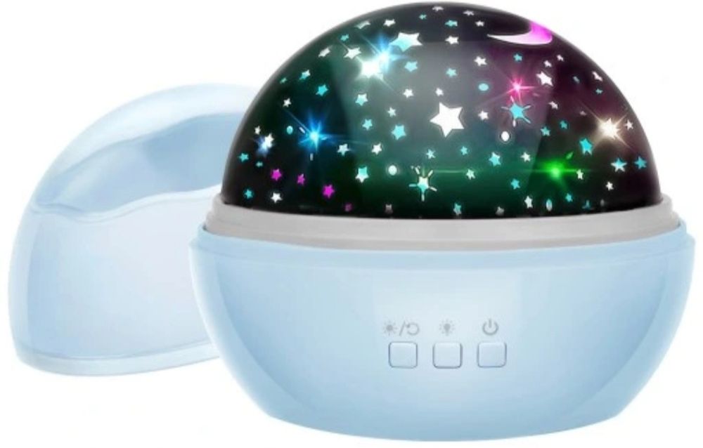 Прожекционна нощна лампа за детска стая