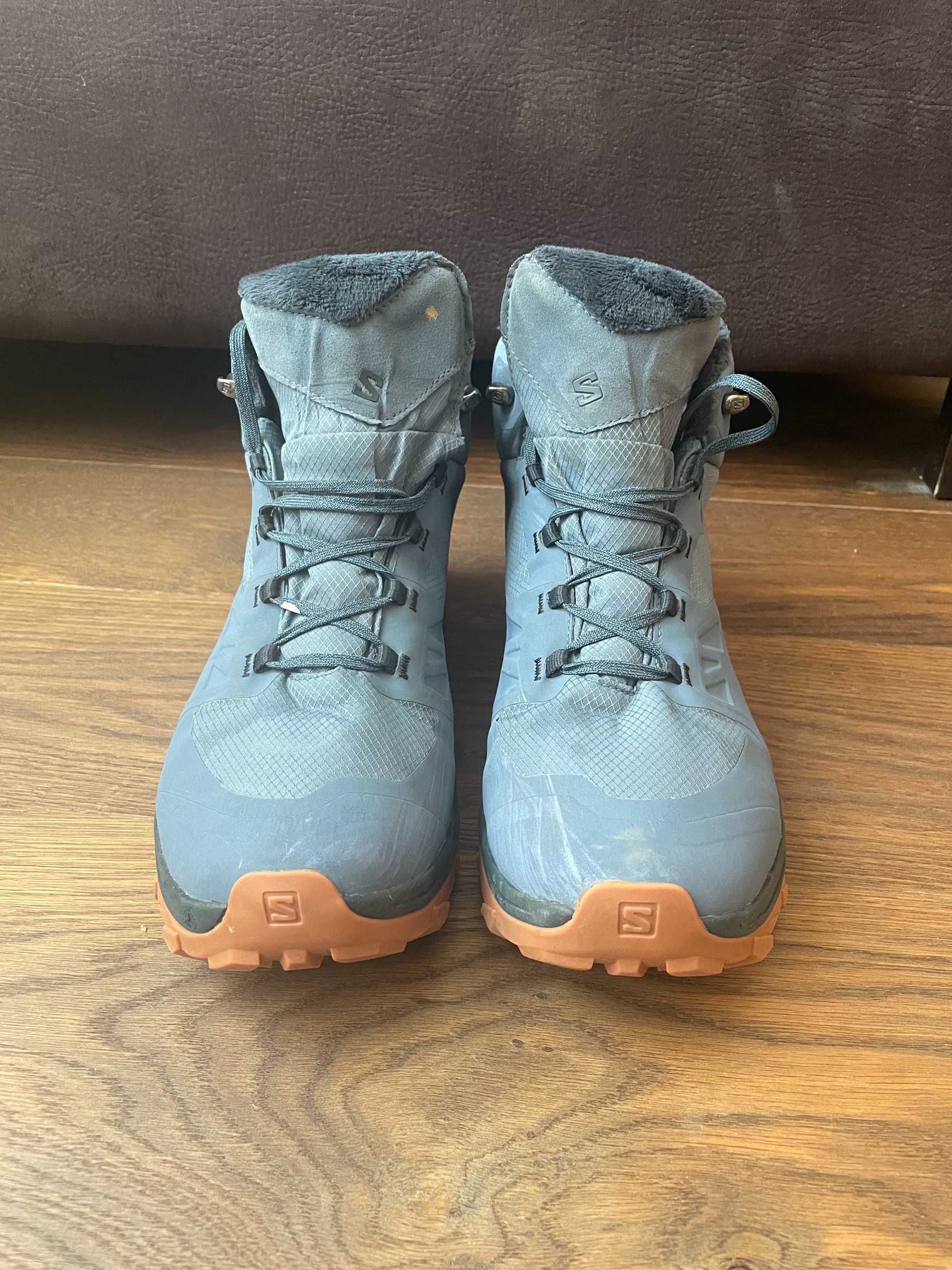 Мъжки зимни обувки Salomon Outsnap Cswp Bering/Carbon/Gum8