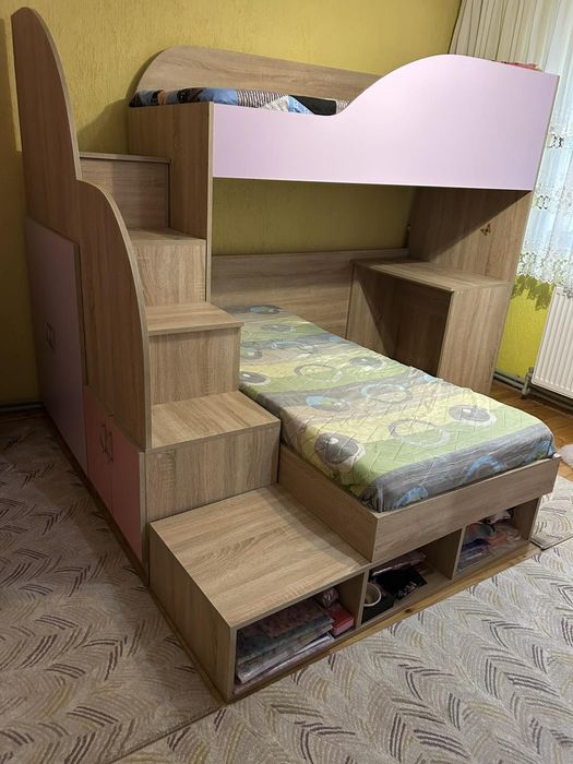 Двуетажно детско легло