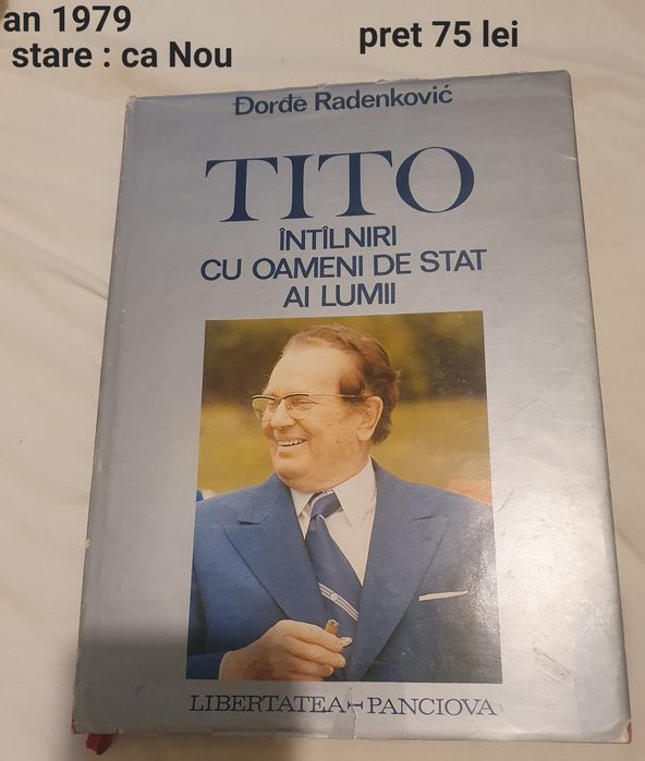 Carte Tito intalniri cu oameni de stat ai lumii