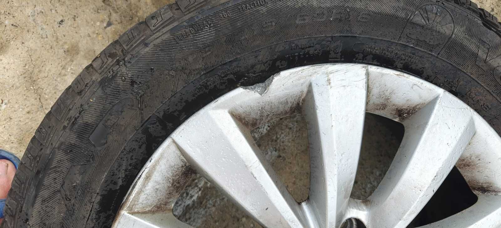4бр.Алум.Джанти с гуми 16ц.VW-5x112