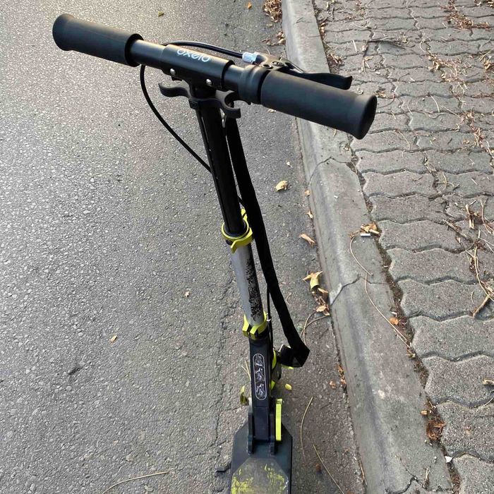 Детска Тротинетка MID 5,Зелено-Черна