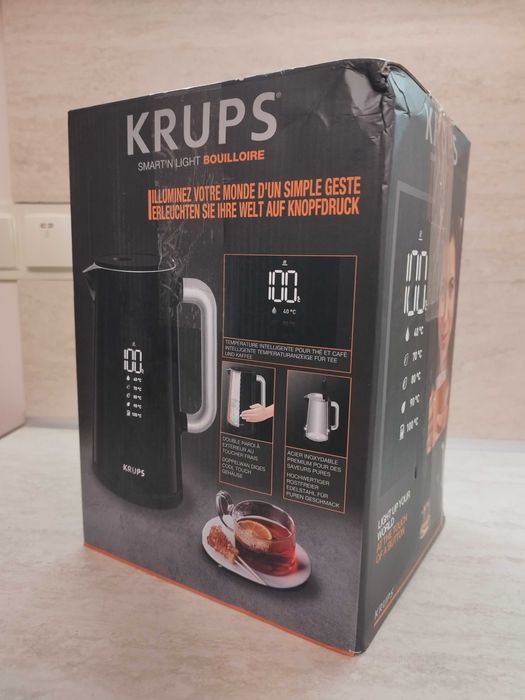 Електрическа кана Krups BW8018 Smart'n Light, 5 температурни нива