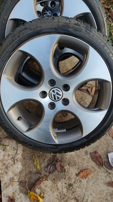 Джанти Ronal Monza/GTI - 5x112 18 с нови зимни гуми 225/40/18