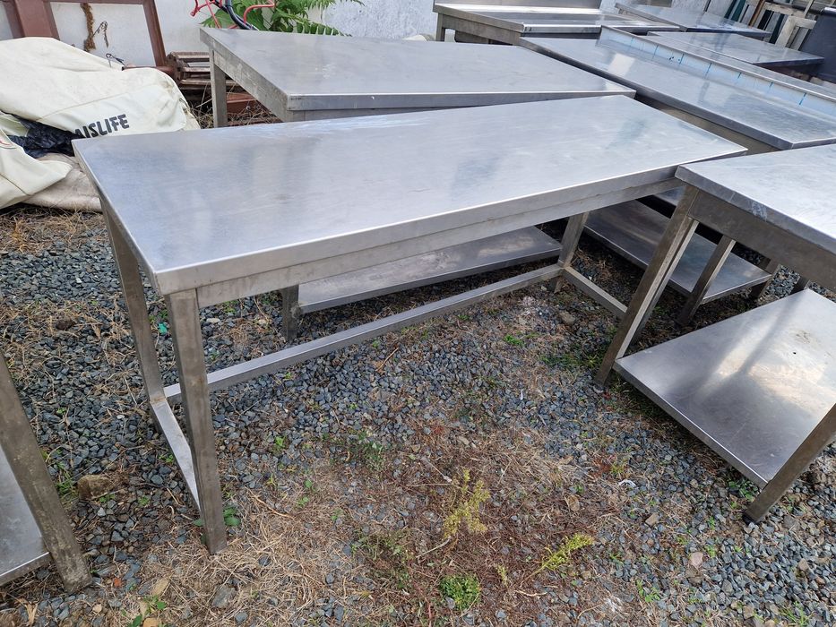 Masa inox,.spalator inox, cu sau fara dulap