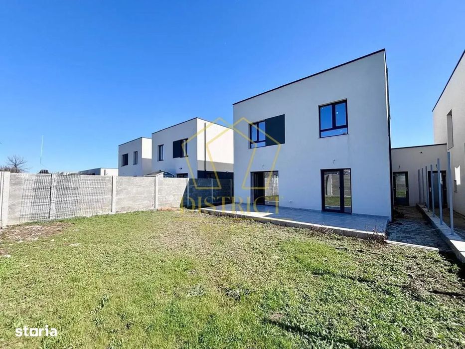 Duplex modern cu 5 camere, despartit prin camera tehnica I Dumbravita