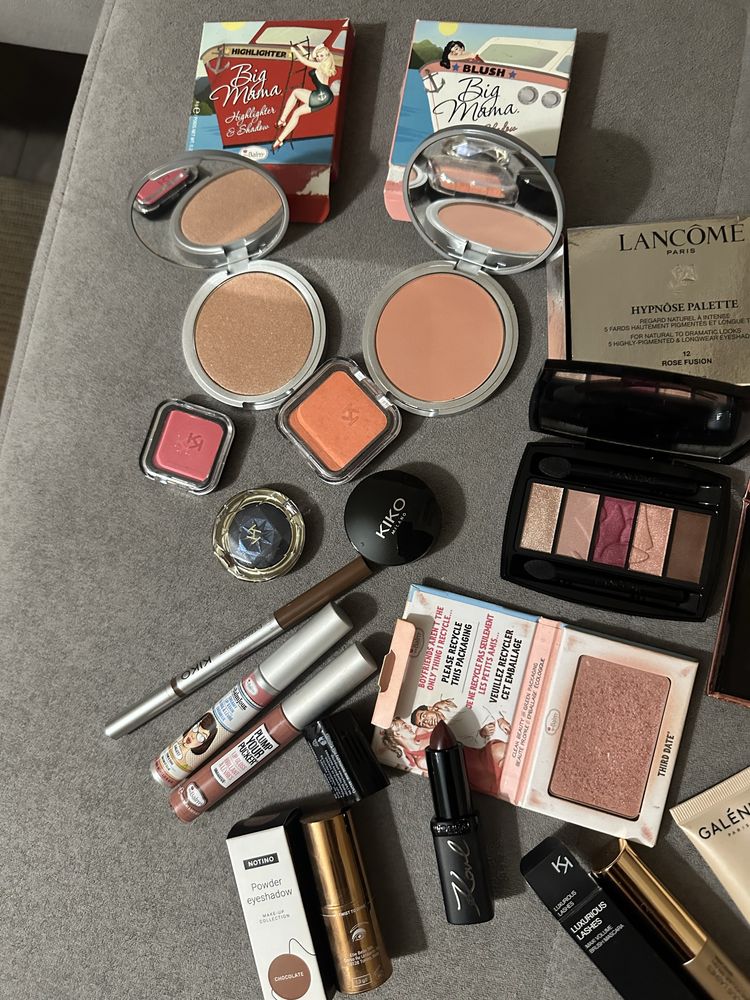 Гримове Lancome, Kiko Milano, Huda Beauty,The Balm, MAC