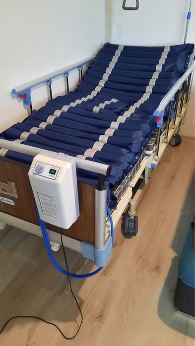 Pat electric rabatabil cu saltea Home si antiescare