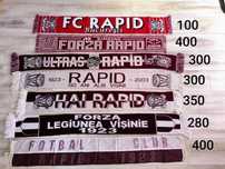 Fulare și eșarfe cu Rapid și Steaua București