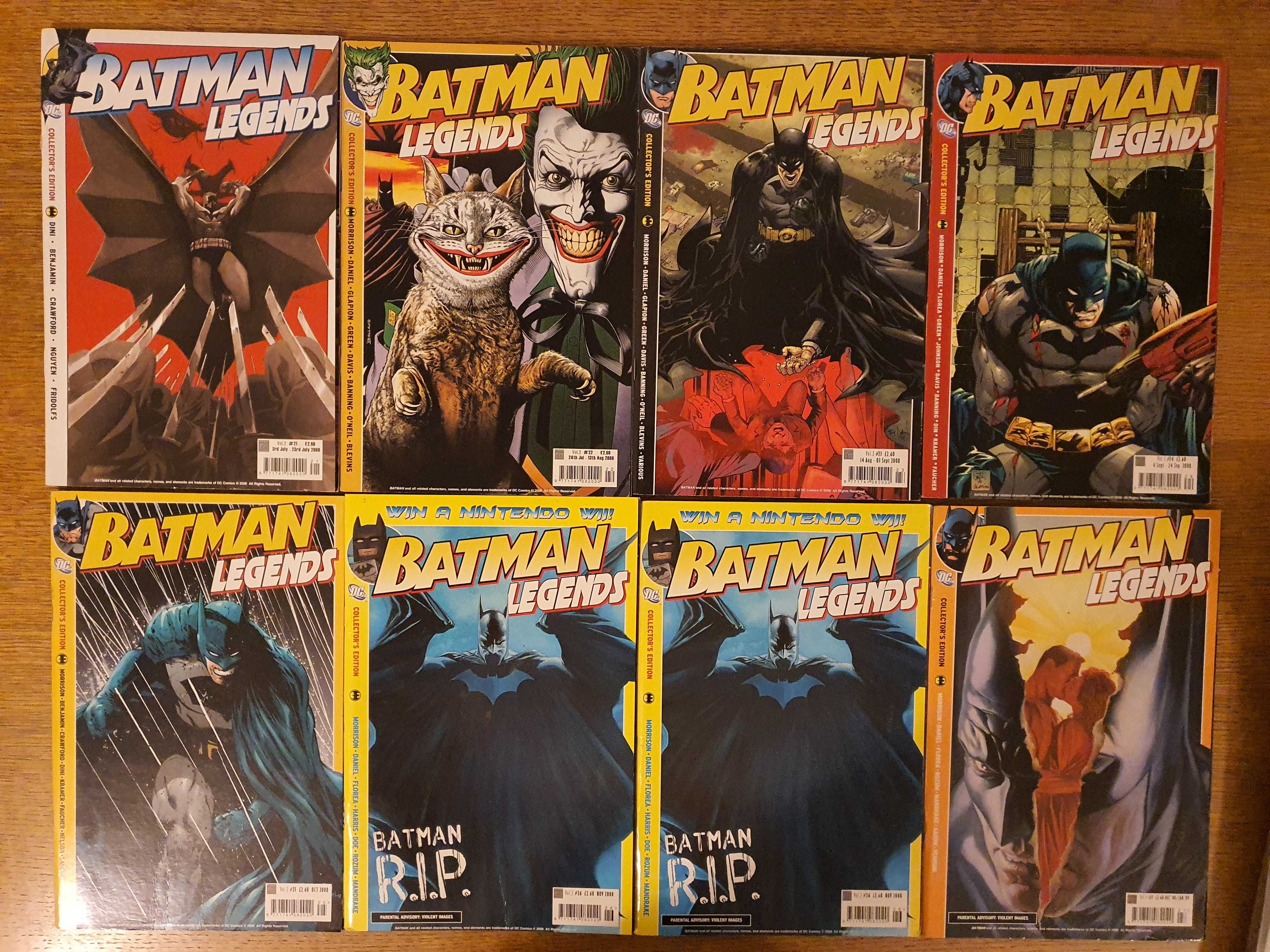 Reviste benzi desenate Batman Legends DC comics