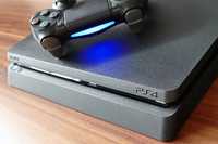 PlayStation 4 Слим в идеальном состоянии 2 Геймпада пс4