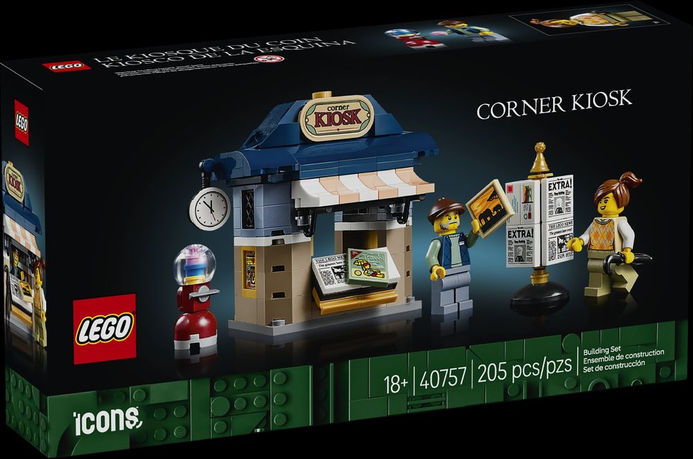Lego Corner Kiosk 40757