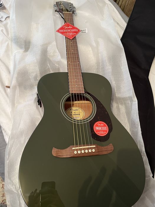 fender fsr limited edition fa-230e concert olive