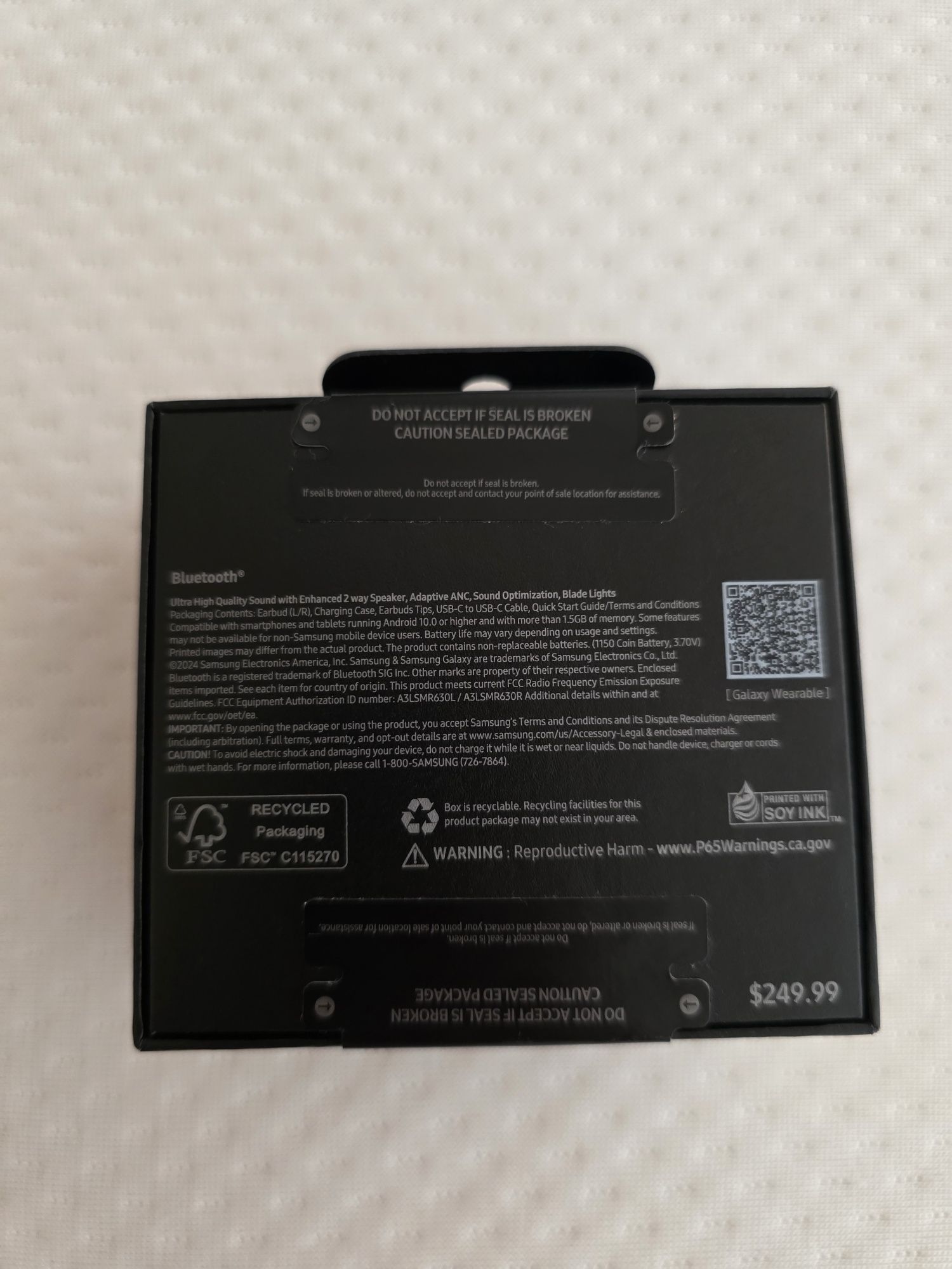 Samsung galaxy Buds 3pro white