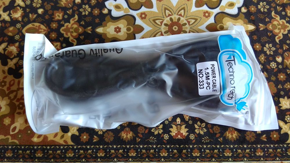 Кабель питания C13 для Компьютера, UPS, Монитора, Ноутбука Толстый