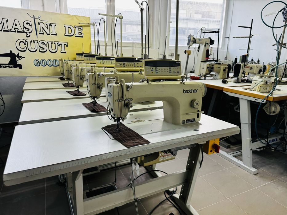 Masina de cusut Liniar Automata Brother S- 7200A motor servo la 220 v