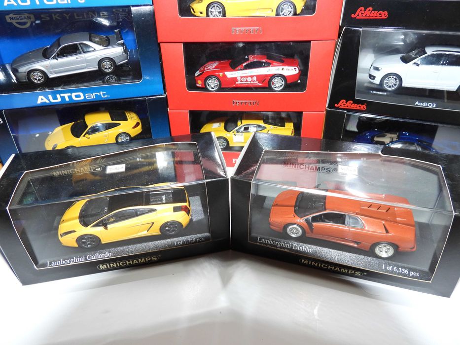 Lamborghini 1/43 Minichamps, Autoart, Kyosho, ixo